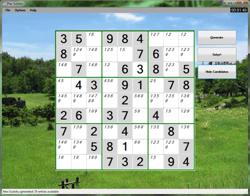 Download Play Sudoku program